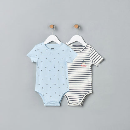 Pack of 2 - Assorted Bodysuit - Multicolour / 18-24 mths