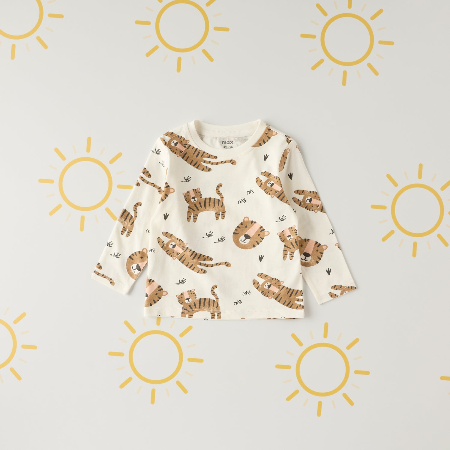 Pack of 3 - Printed Long Sleeves T-shirt