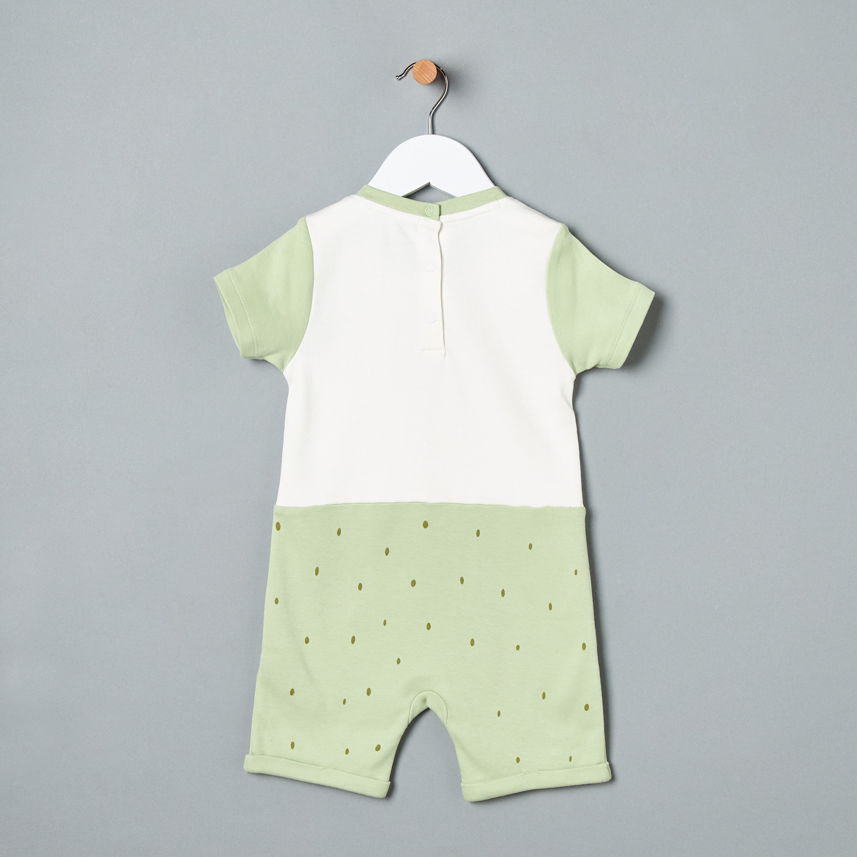 The Lion King Print Romper with Short Sleeves