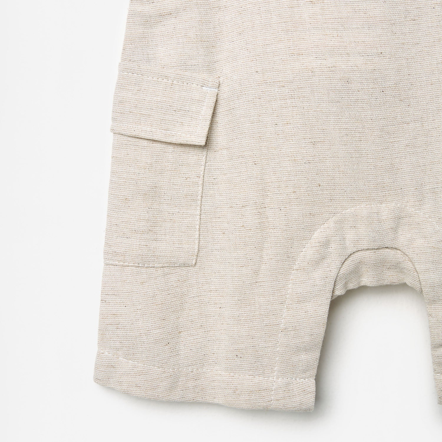 Striped T-shirt and Textured Dungaree Set