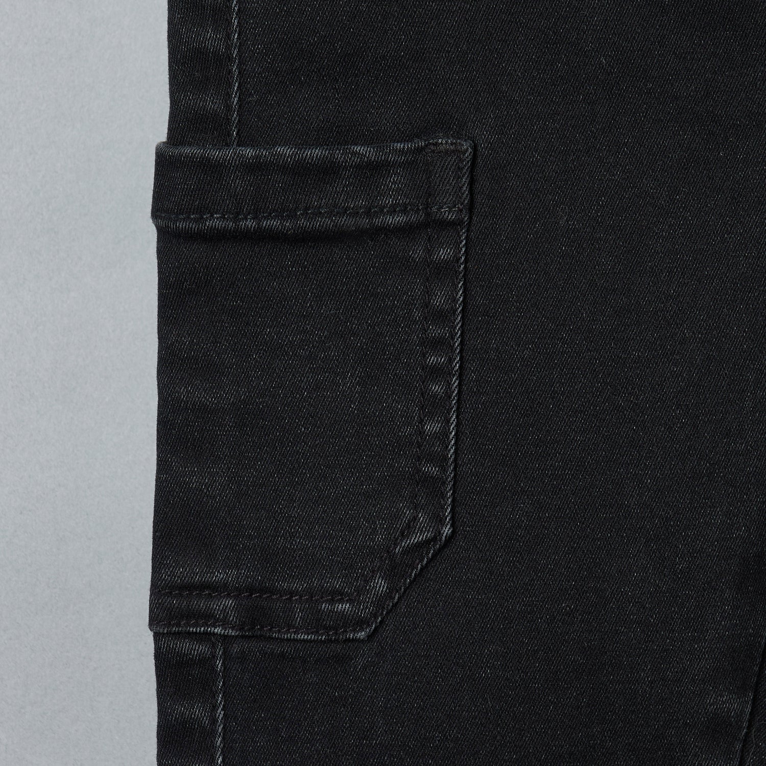 Dinosaur Embroidered Denim Pants