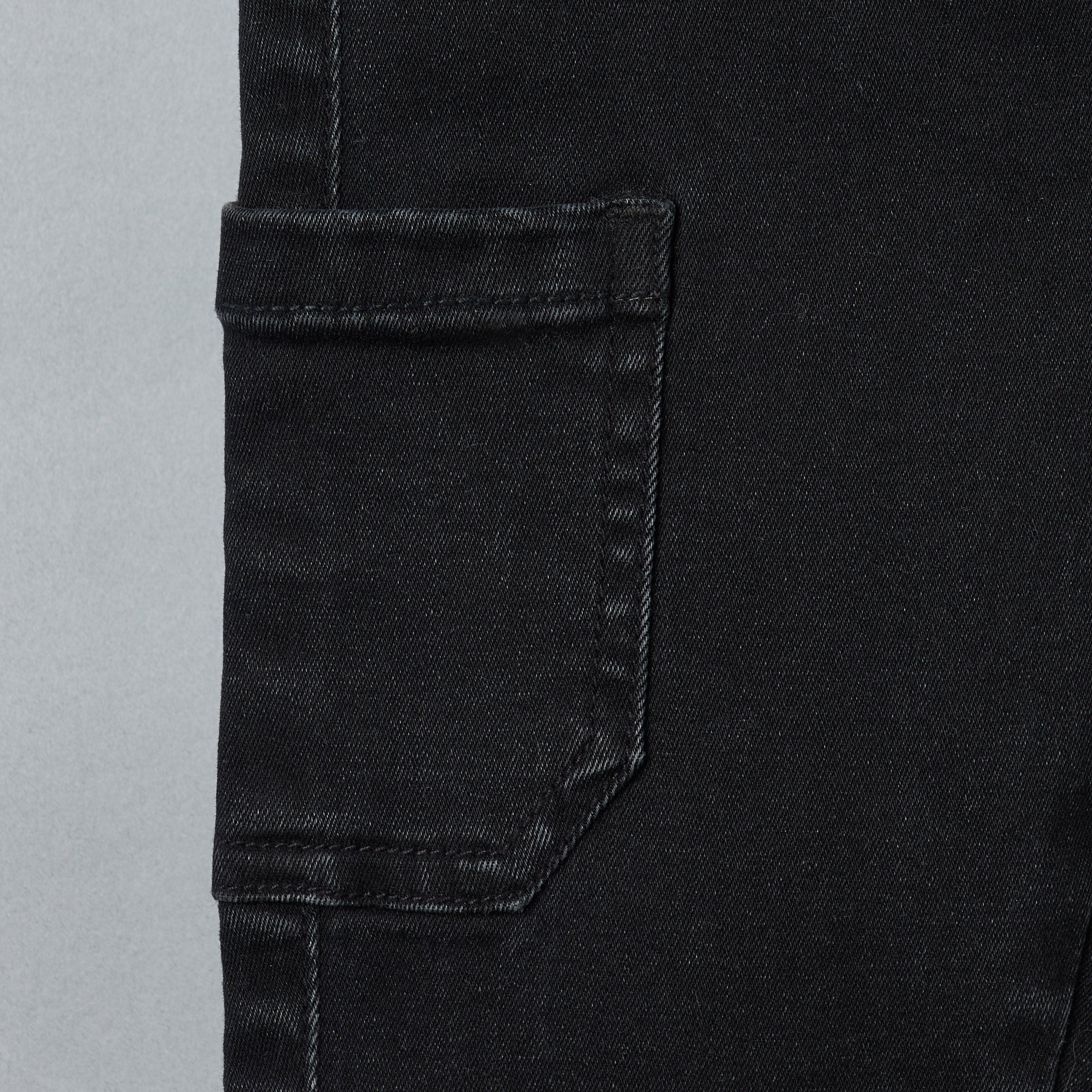 Dinosaur Embroidered Denim Pants