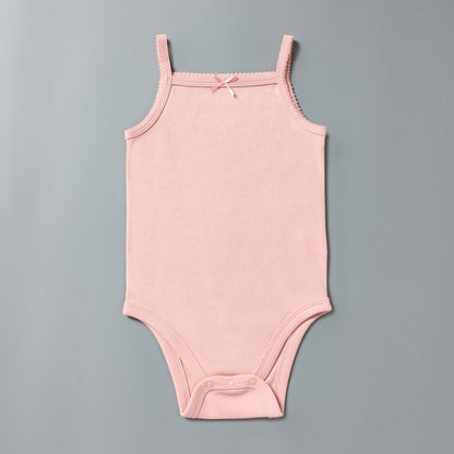 Pack of 5 - Sleeveless Bodysuit with Button Closure