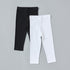 Pack of 2 - Ribbed Jersey Leggings - Multicolour