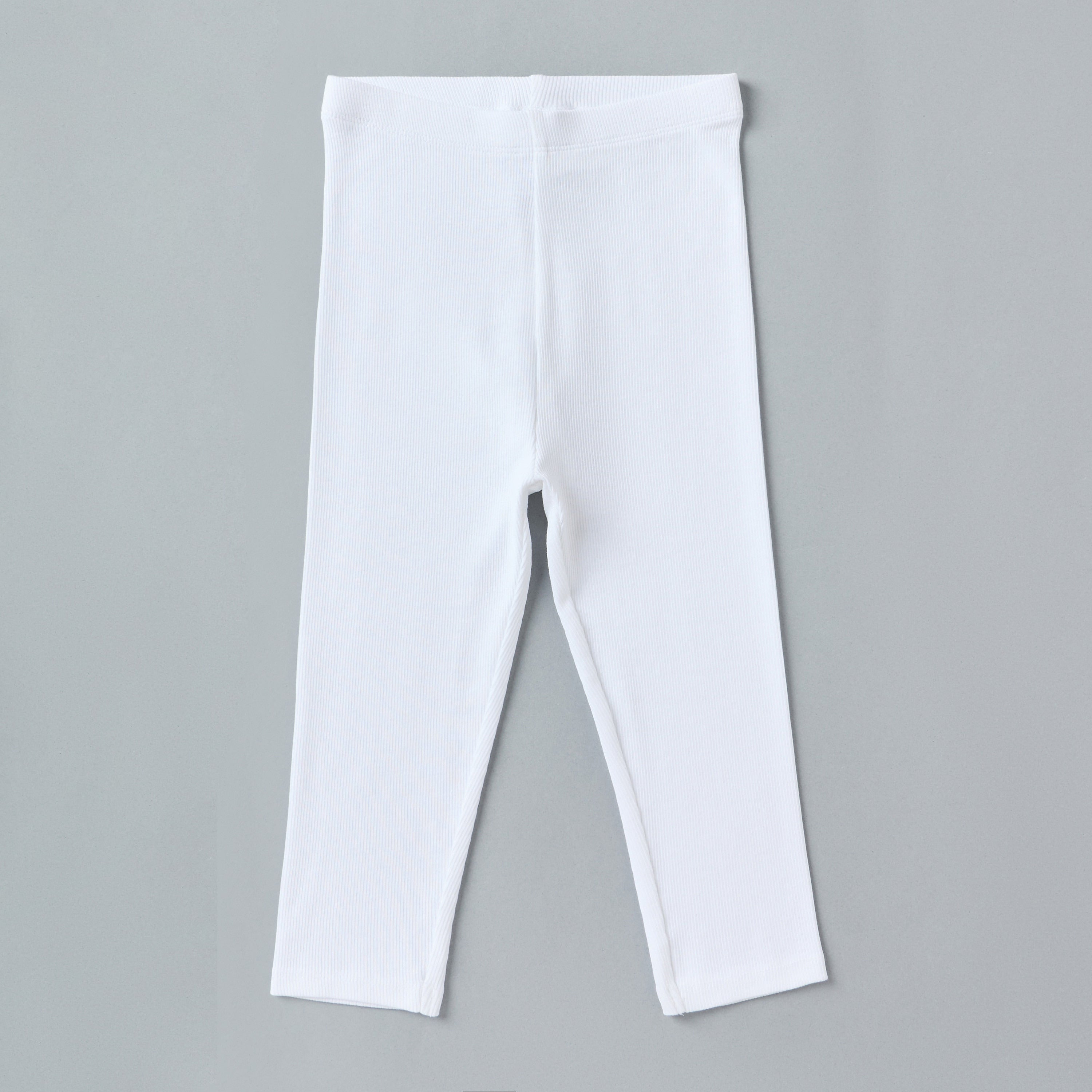 Pack of 2 - Ribbed Jersey Leggings