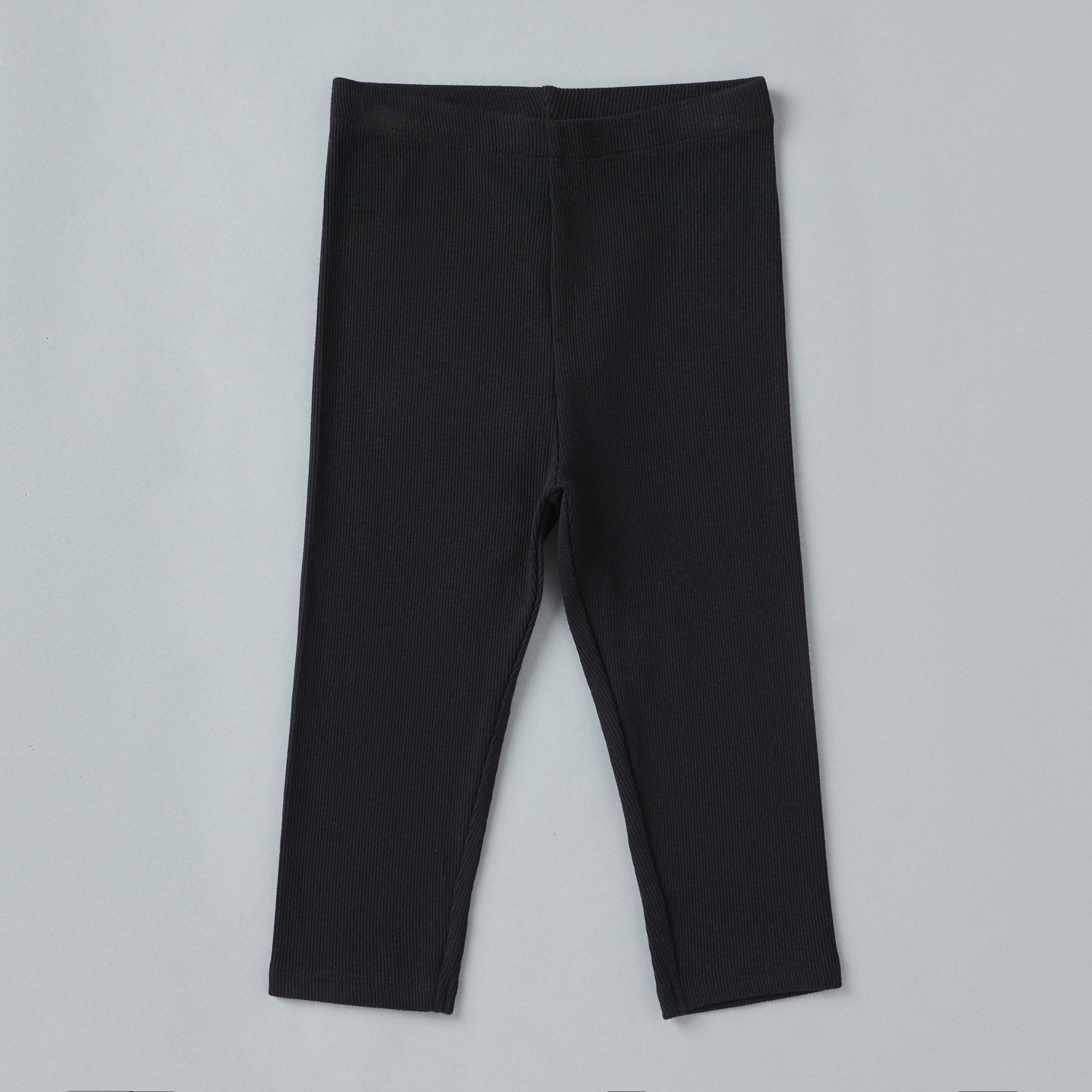Pack of 2 - Ribbed Jersey Leggings