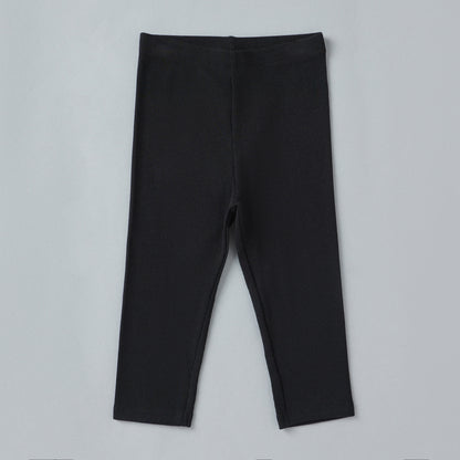 Pack of 2 - Ribbed Jersey Leggings