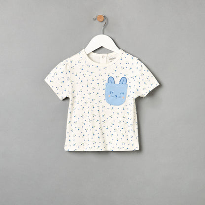 All-Over Floral Print T-shirt and Pyjama Set