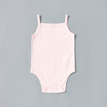 Pack of 5 - Sleeveless Pointelle Bodysuit