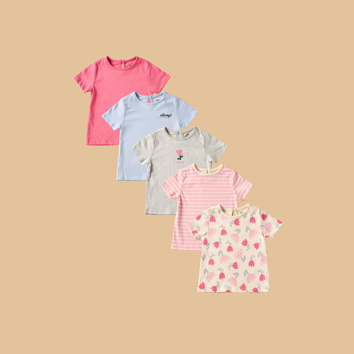Pack of 5 - Assorted T-shirt