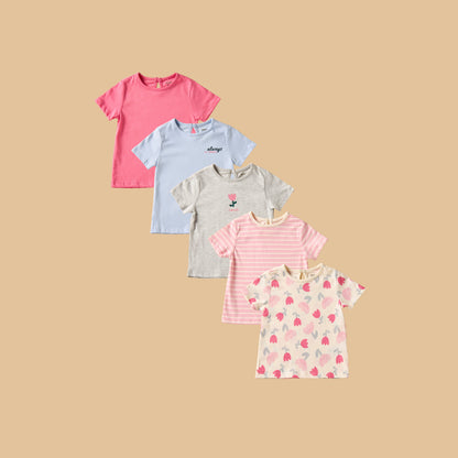 Pack of 5 - Assorted T-shirt