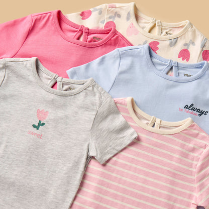Pack of 5 - Assorted T-shirt