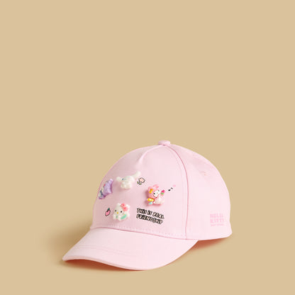 Hello Kitty and Friends Accent Cap with Hook and Loop Strap Closure - Pink / 1-3 yrs