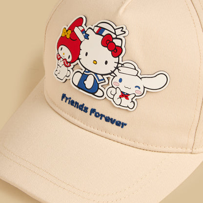 Hello Kitty and Friends Applique Cap with Snap Back Closure