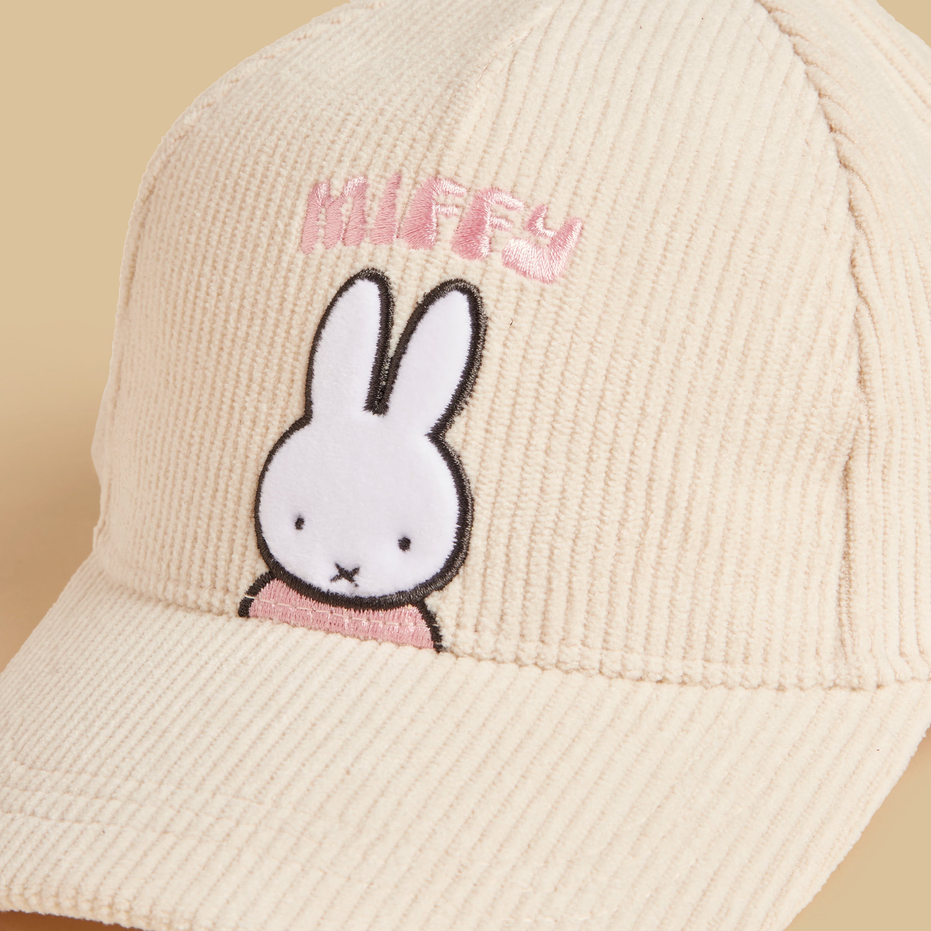 Miffy Embroidered Cap