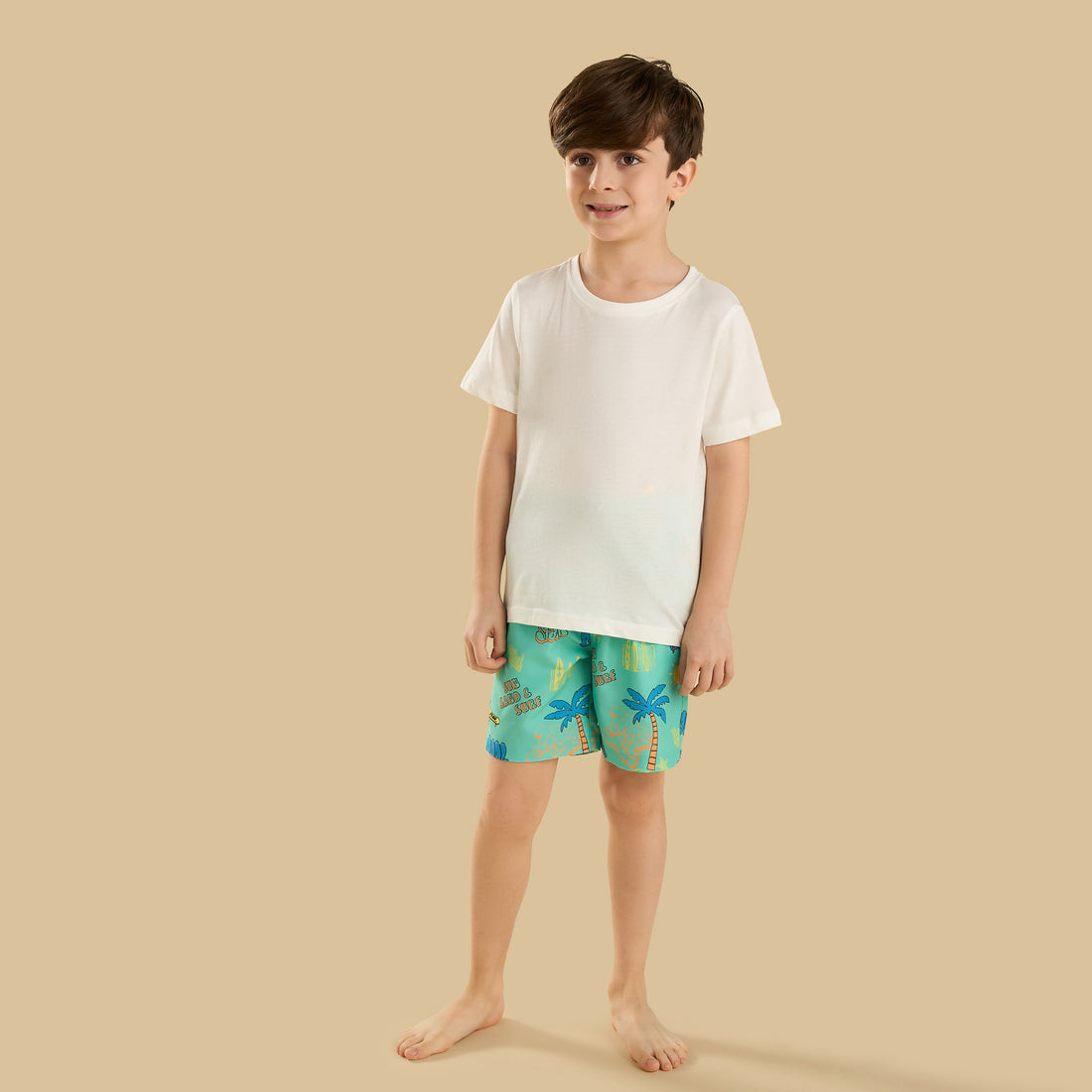 Printed Swim Shorts