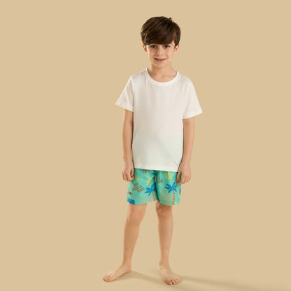 Printed Swim Shorts