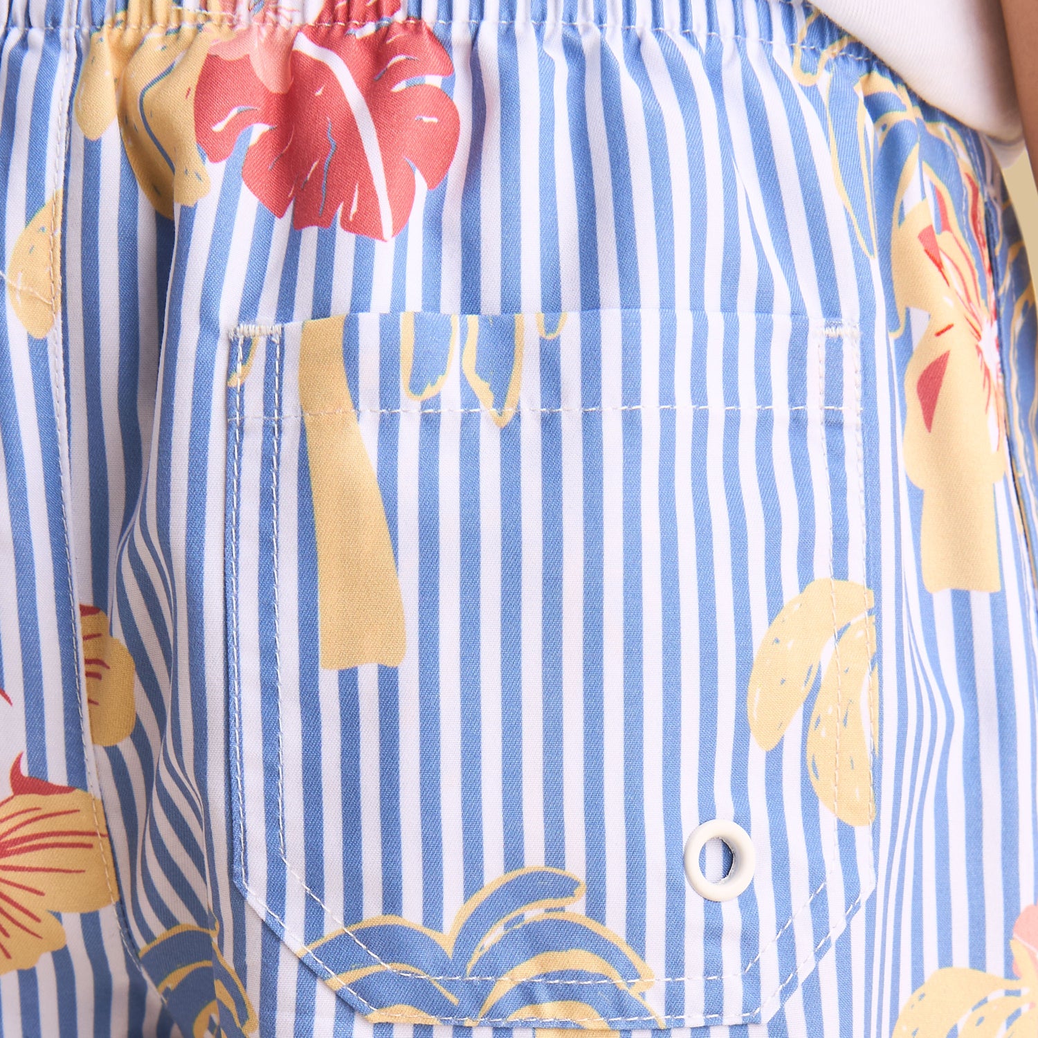 Palm Print Swim Shorts