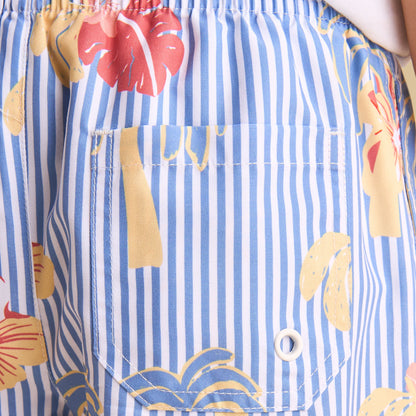Palm Print Swim Shorts