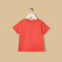 Plain Cotton T-shirt - Red / 12-18 mths