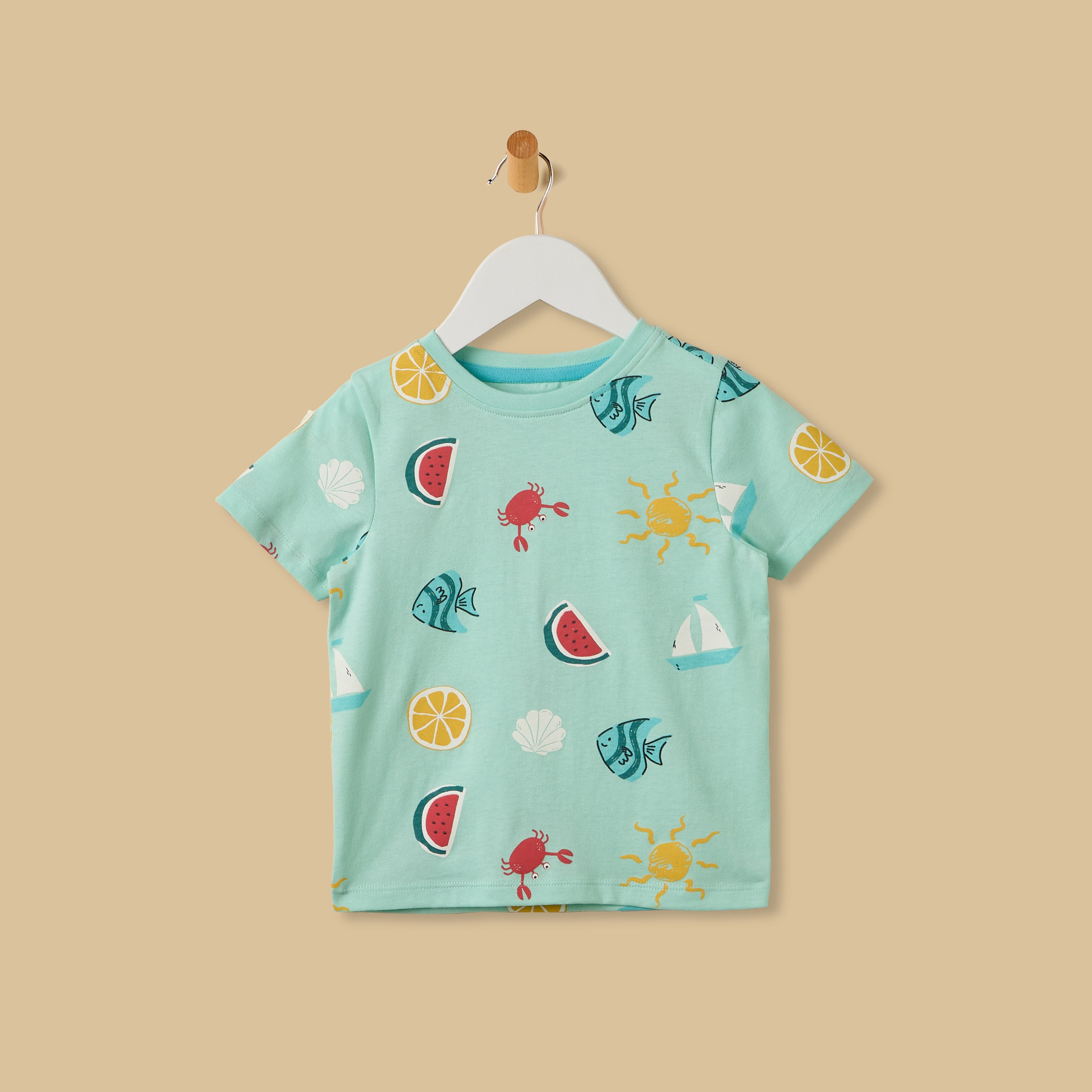 Printed Cotton T-shirt