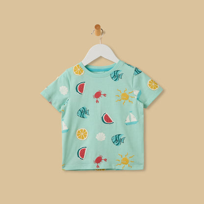 Printed Cotton T-shirt