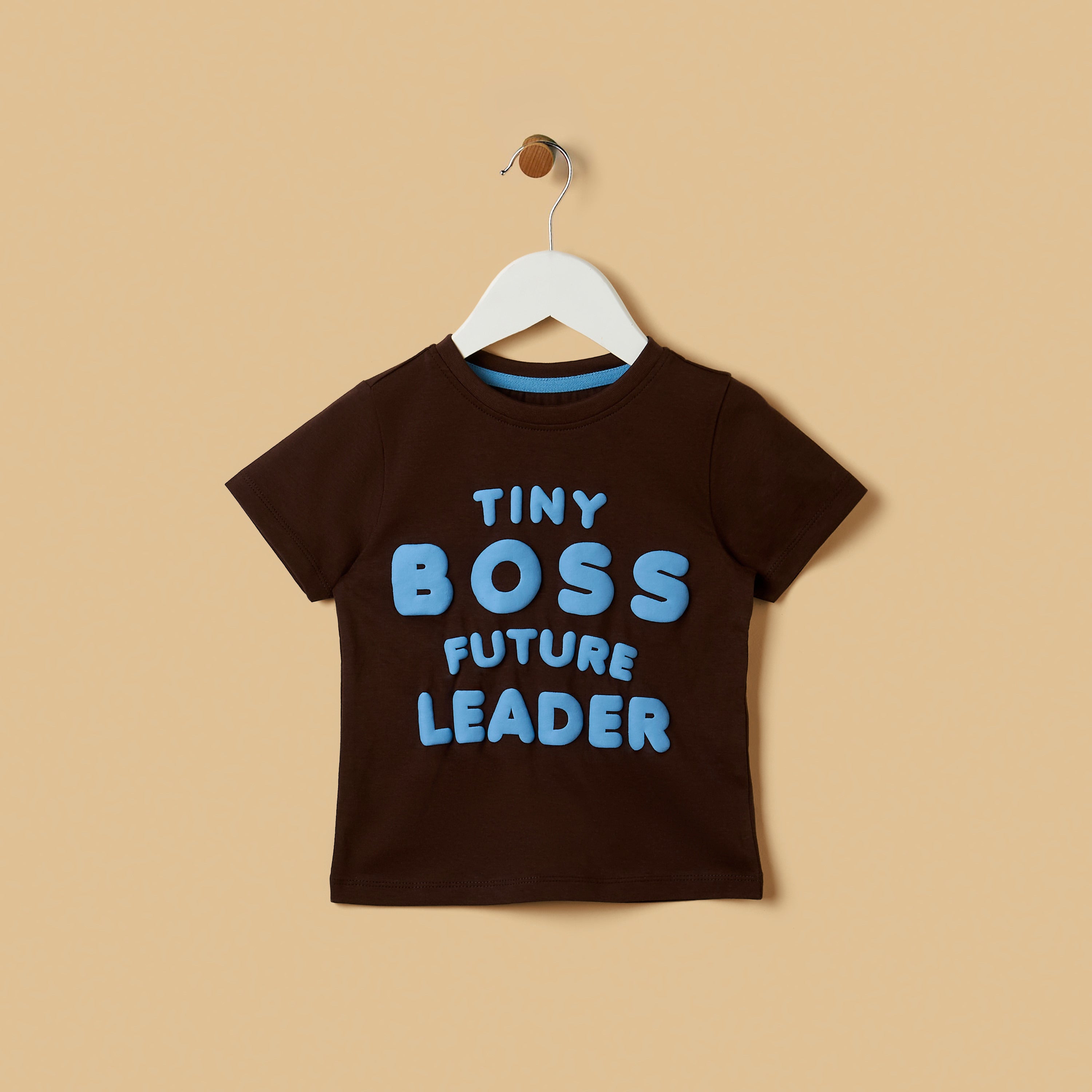 Slogan Print T-shirt