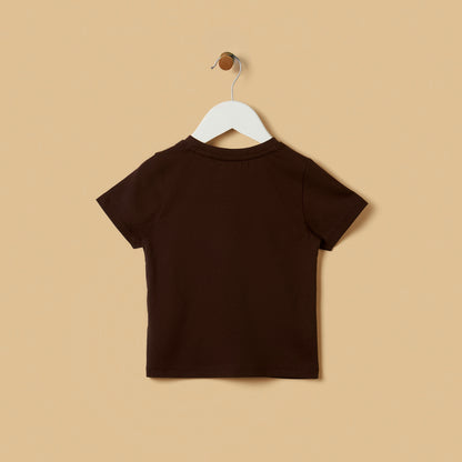 Slogan Print T-shirt