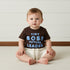 Slogan Print T-shirt - Brown / 12-18 mths