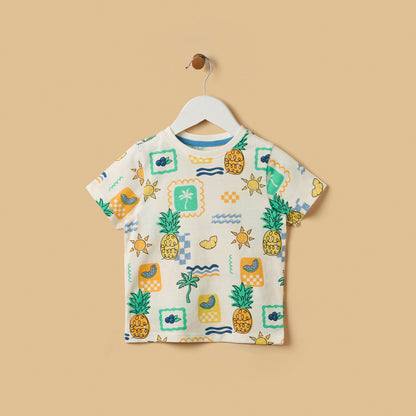 Fruit Print T-shirt