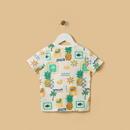 Fruit Print T-shirt