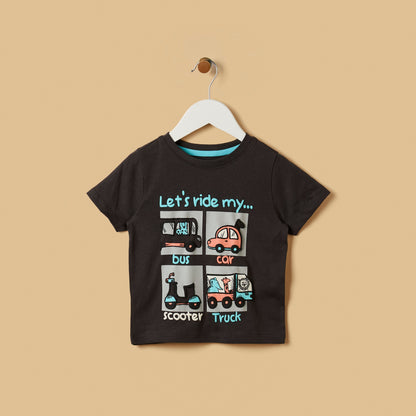 Vehicle Print T-shirt