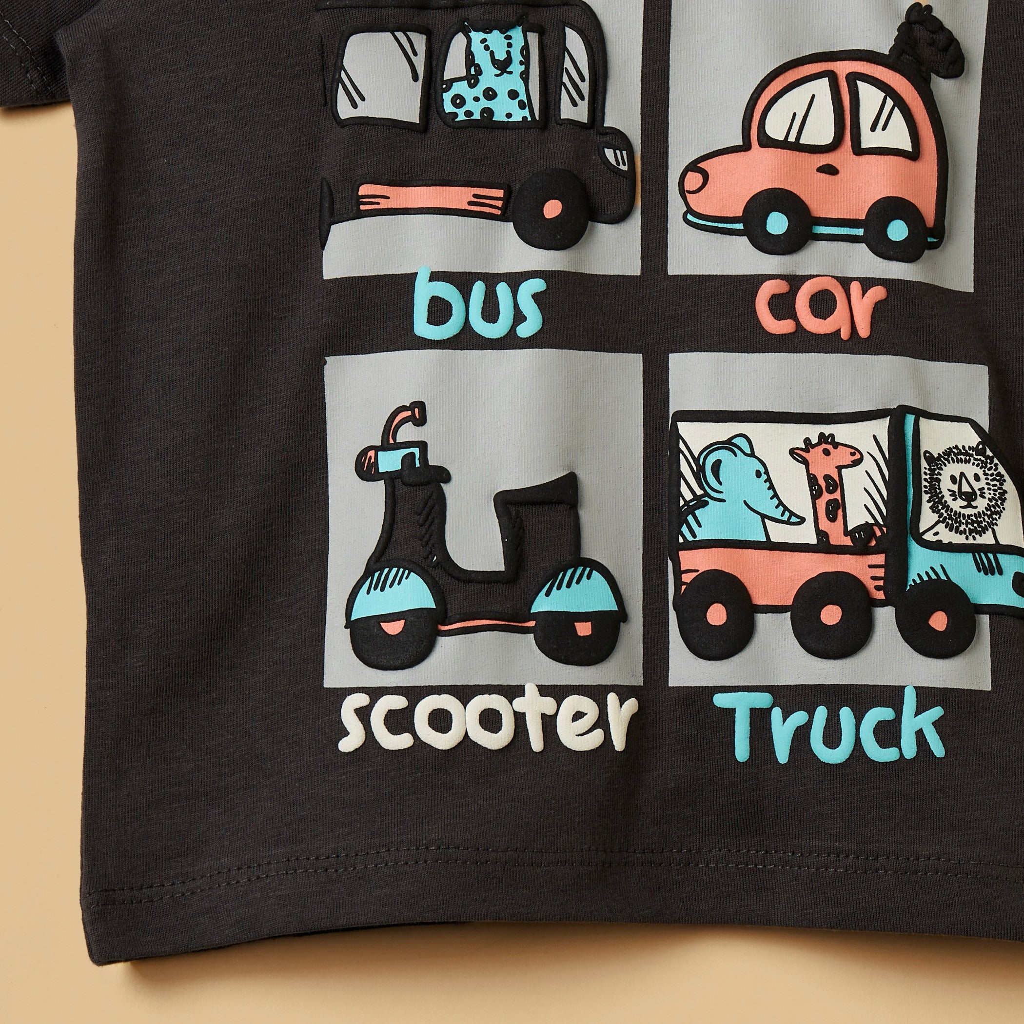 Vehicle Print T-shirt