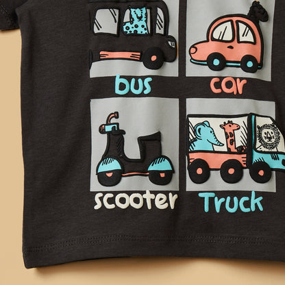 Vehicle Print T-shirt