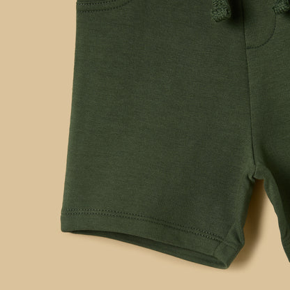 Plain Cotton Shorts