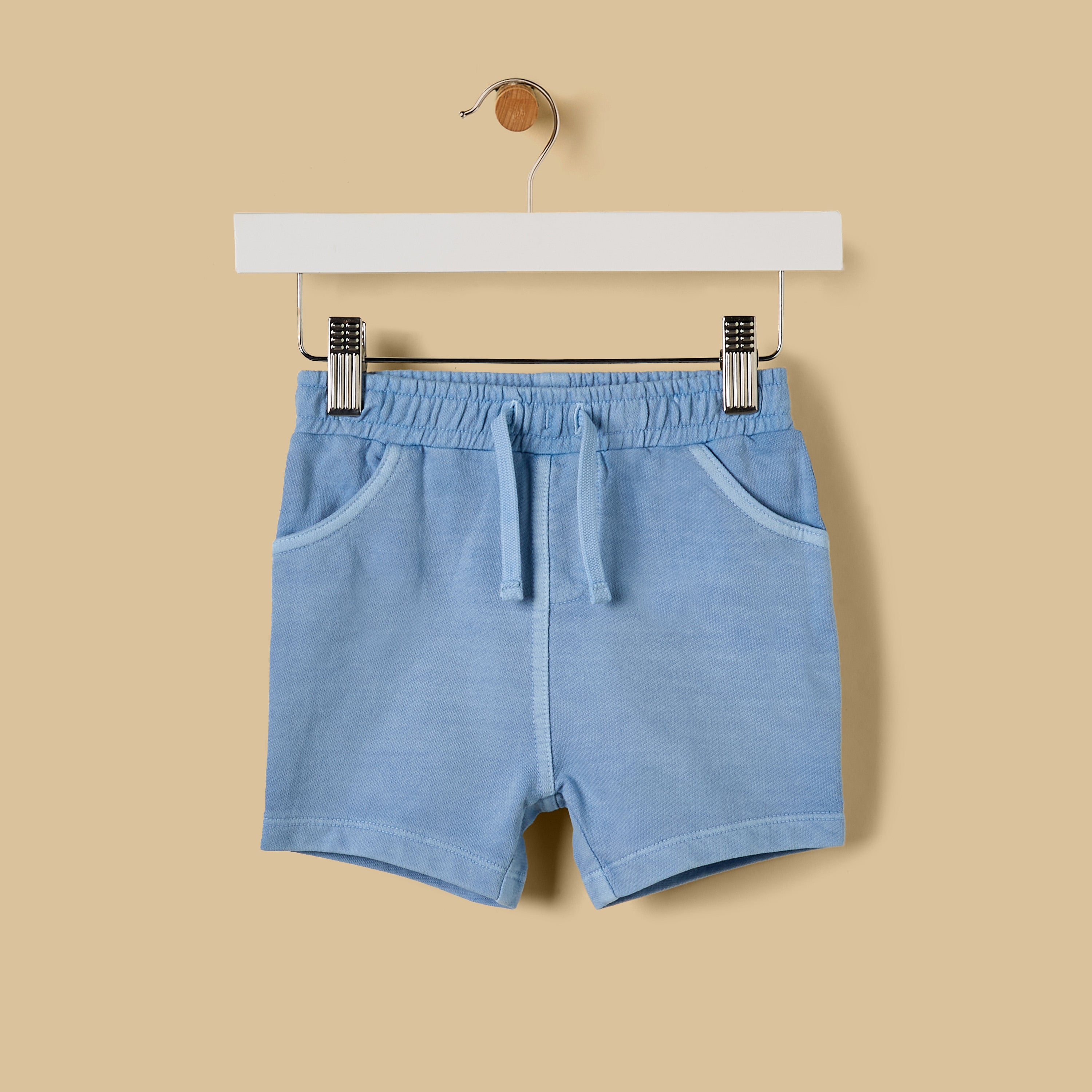 Pack of 2 - Textured Cotton Shorts