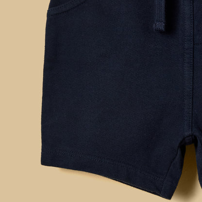 Pack of 2 - Textured Cotton Shorts