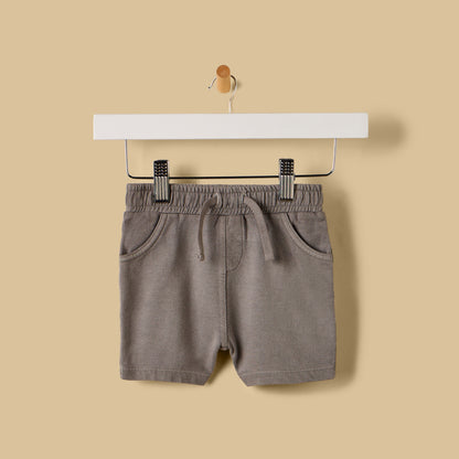 Pack of 2 - Textured Cotton Shorts