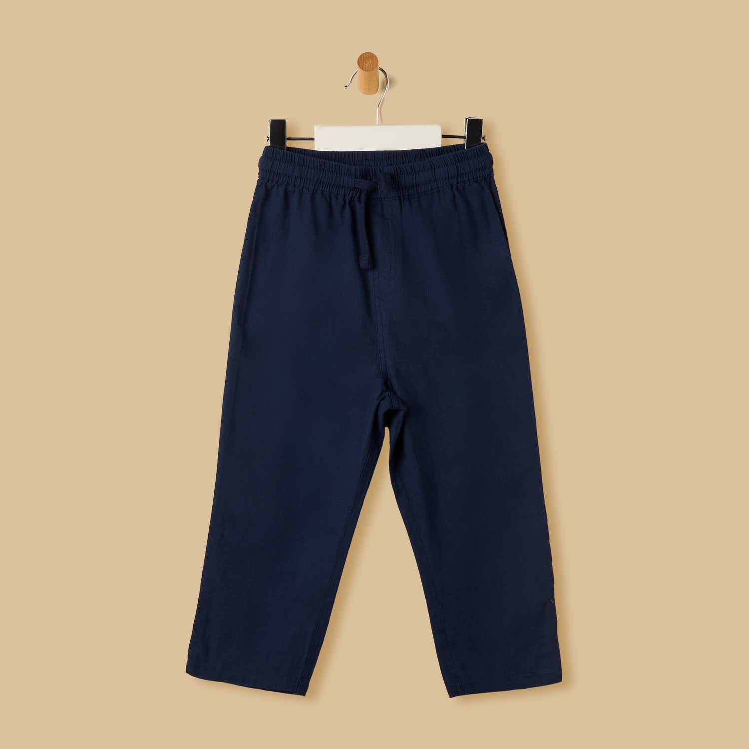 Regular Fit Linen Trousers