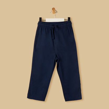 Regular Fit Linen Trousers