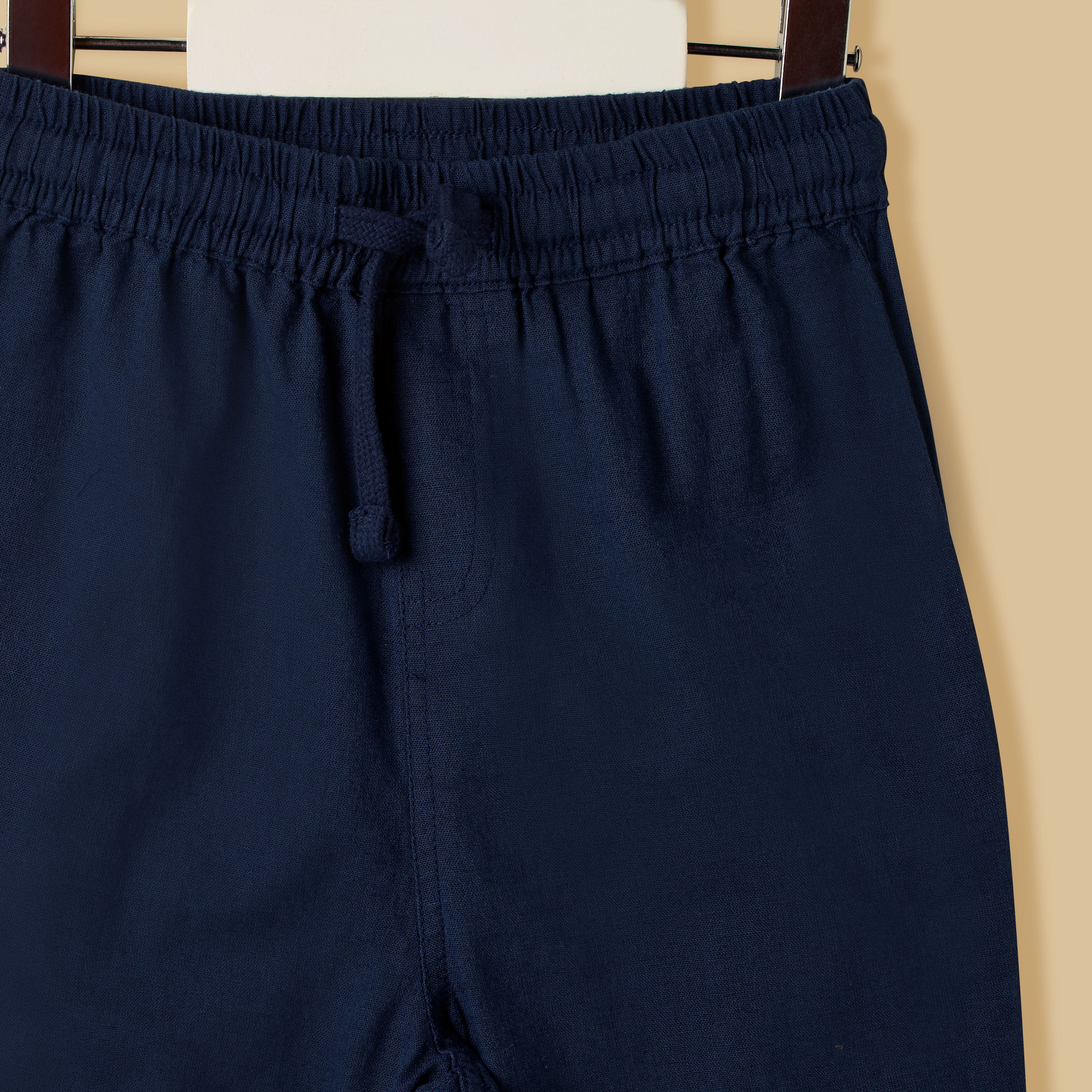 Regular Fit Linen Trousers