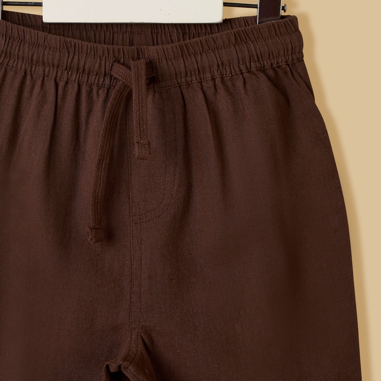 Regular Fit Linen Trousers