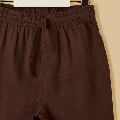 Regular Fit Linen Trousers