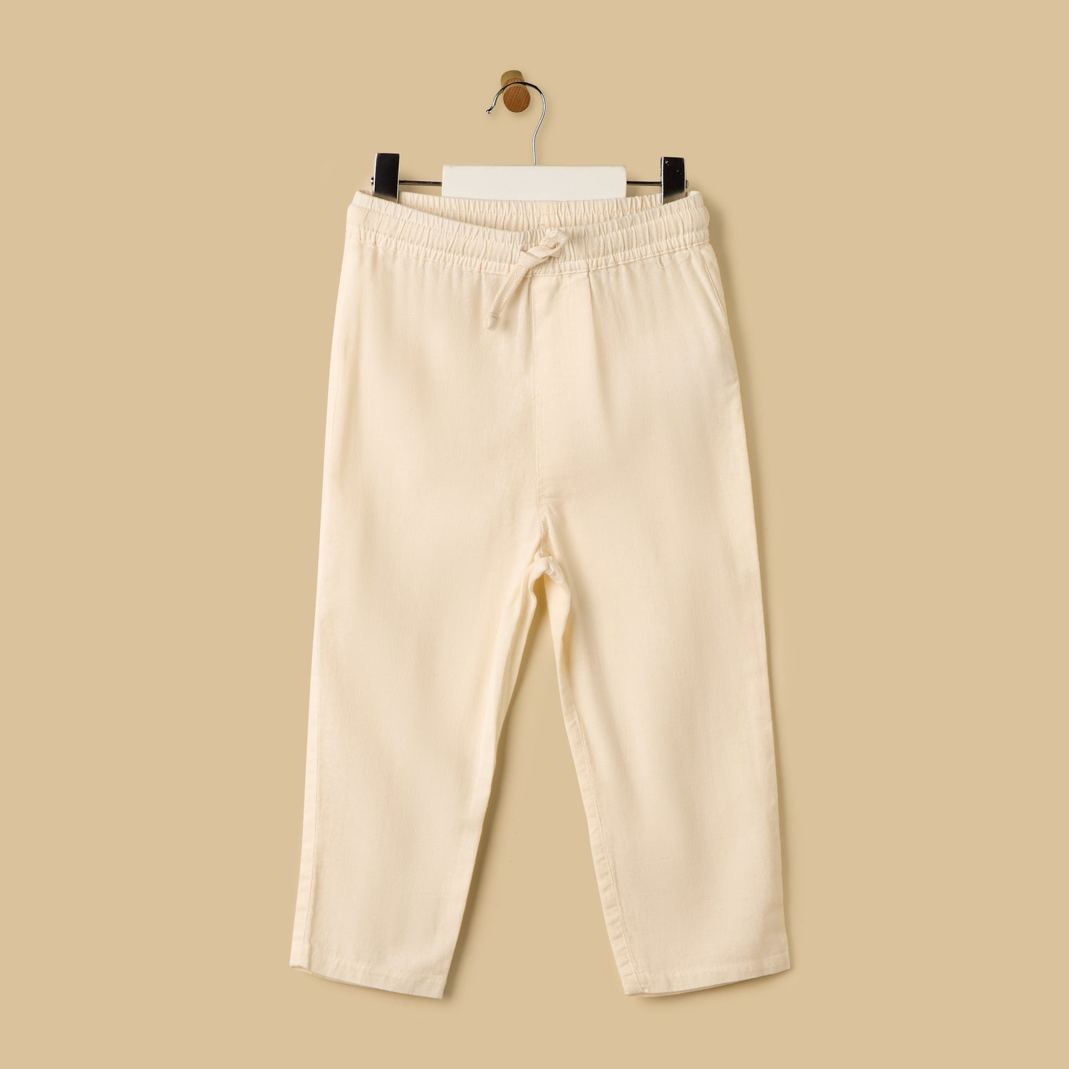 Regular Fit Linen Trousers
