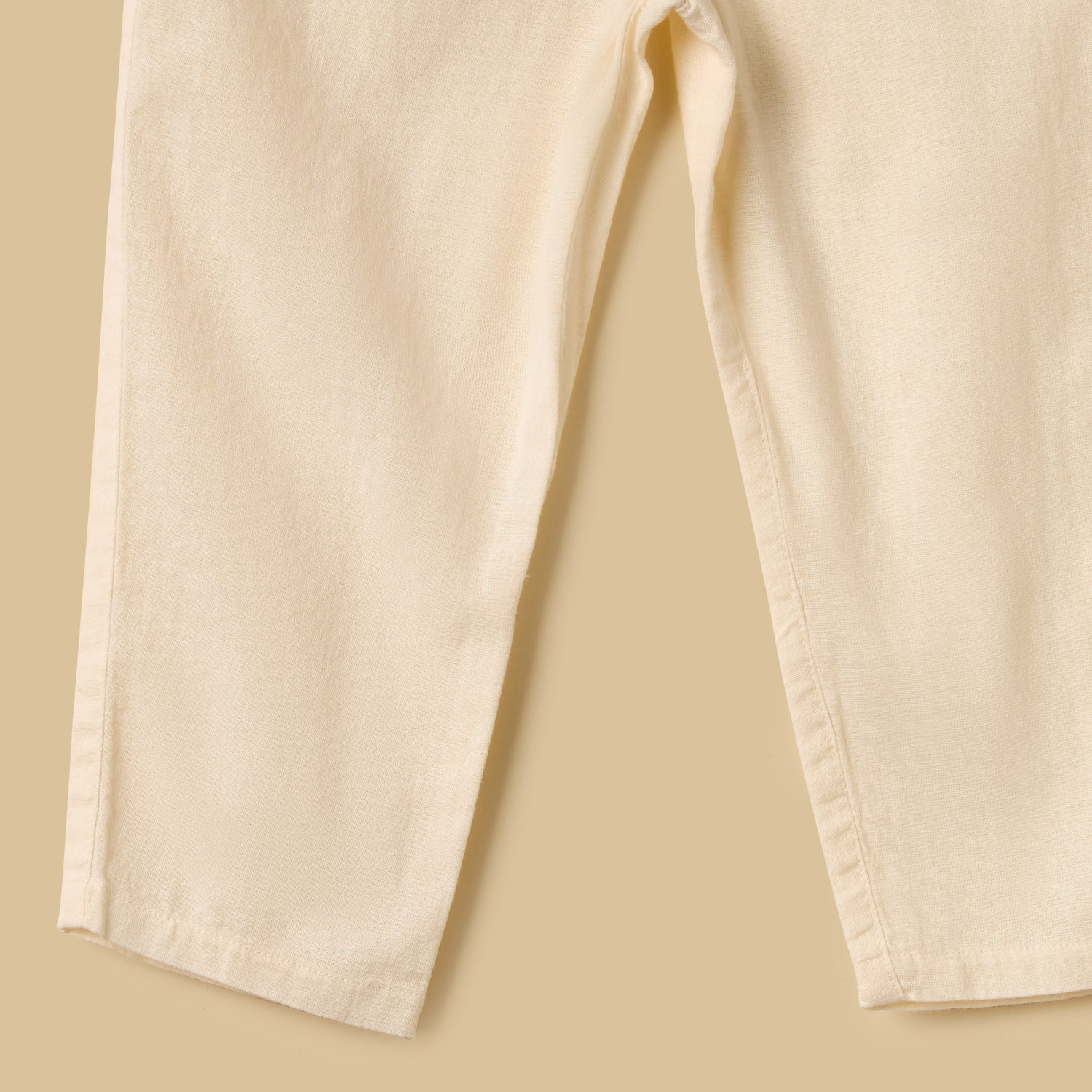 Regular Fit Linen Trousers