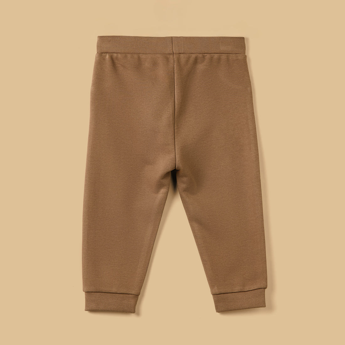 Mid-Rise Drawstring Closure Cotton Joggers