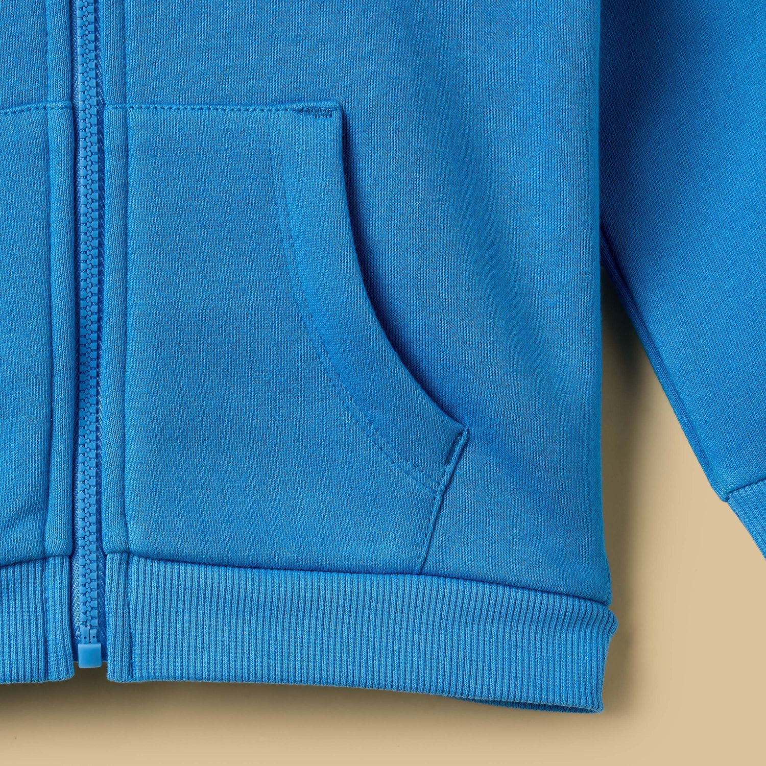 Smile Print Zip Through Hoodie and Joggers Set