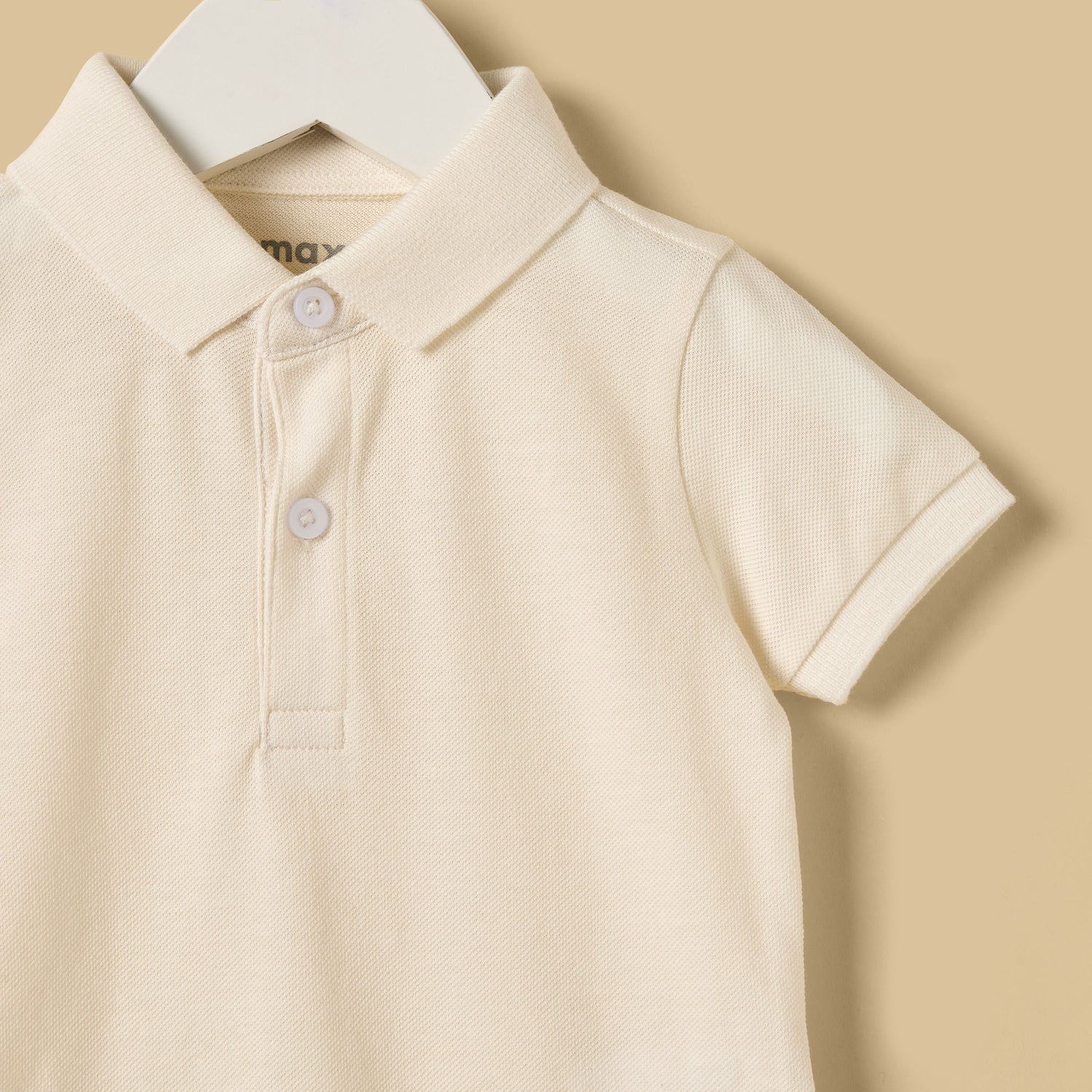Pack of 2 - Pique Cotton Polo Bodysuit