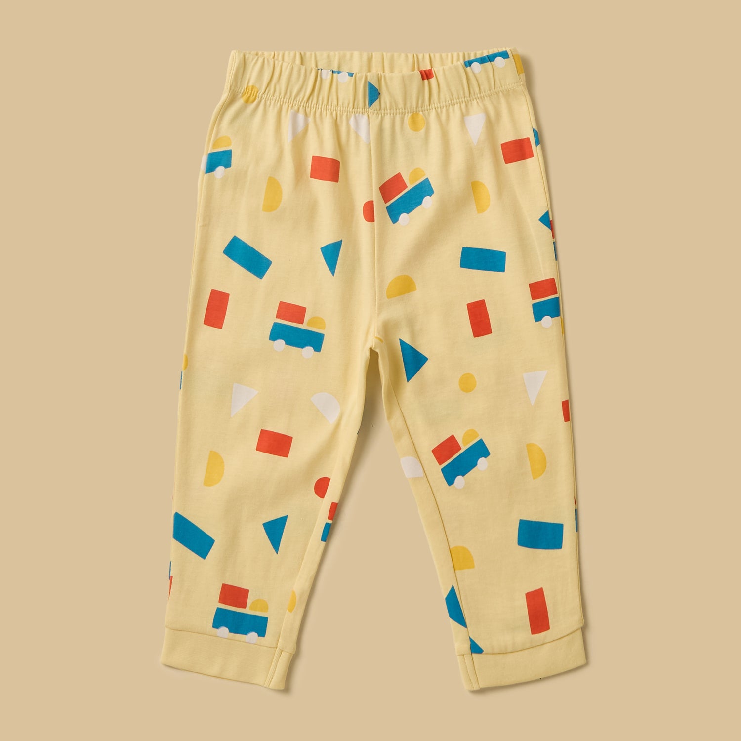 Pack of 2 - Shape Print Cotton Pyjama Set