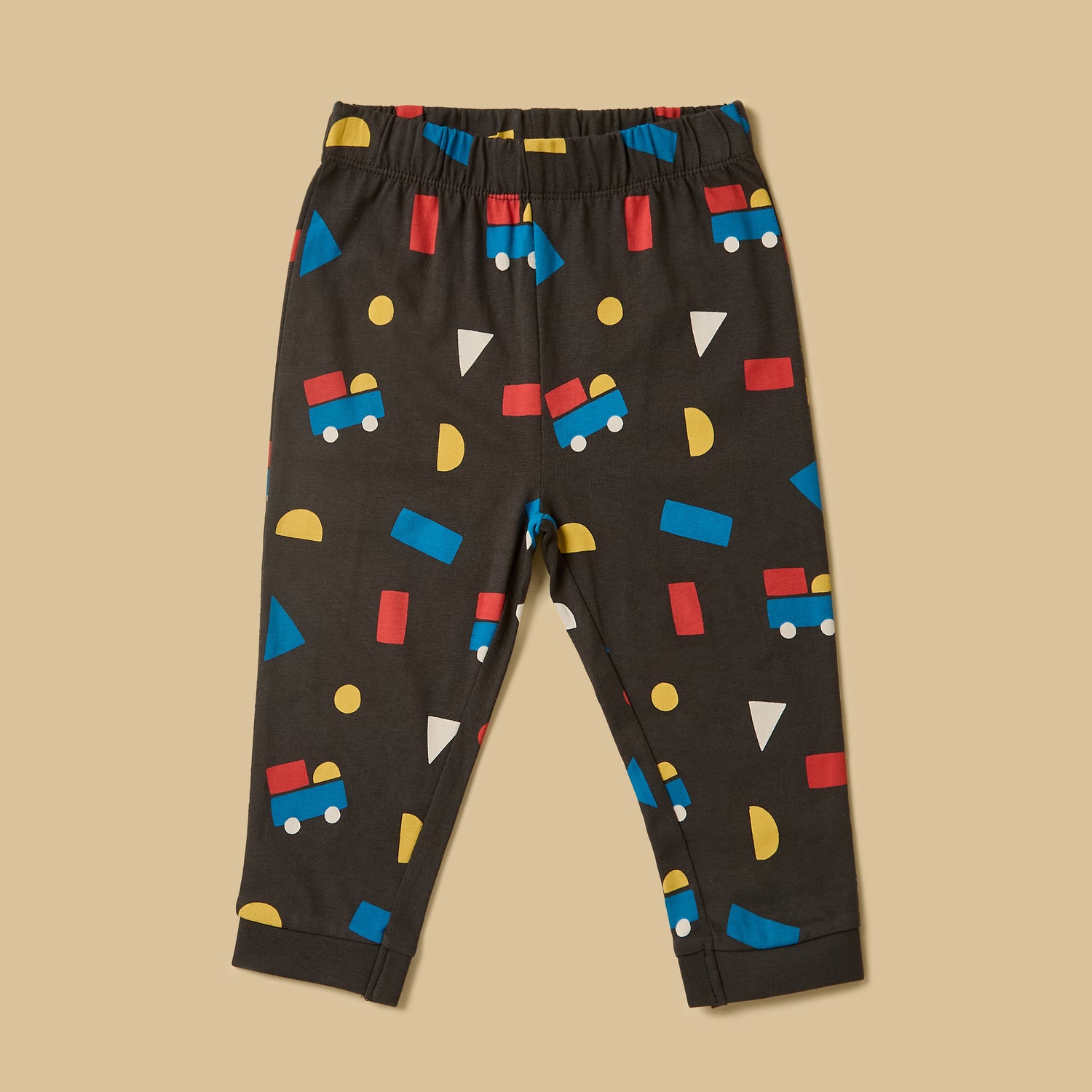 Pack of 2 - Shape Print Cotton Pyjama Set